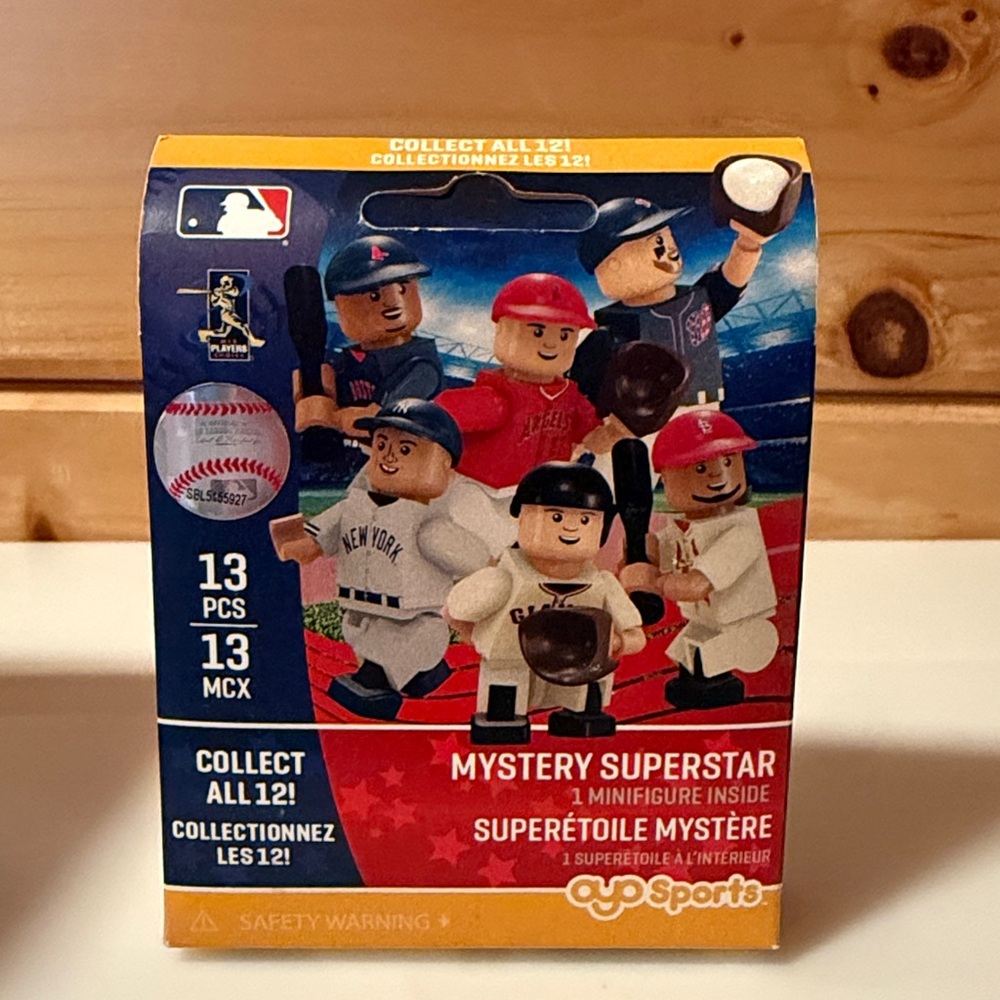 Oyo Sports Mini Figures MLB 13 PCS NIB Baseball Lot of 3 Mystery Superstar